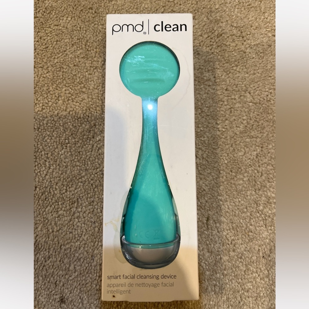PMD Clean Beauty Smart Facial Cleansing Device Teal Silicone - 4001TEA